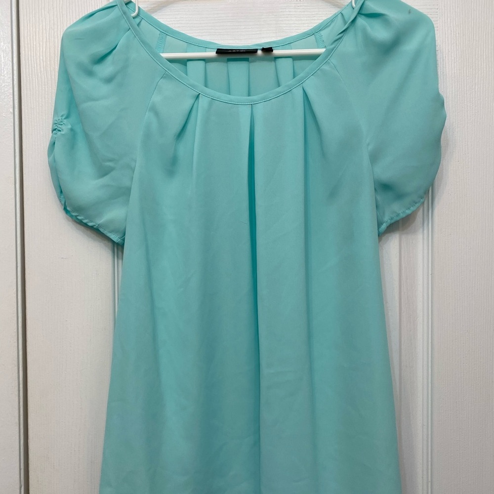 Light blue blouse